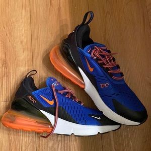 Blue and Orange Air Max 270